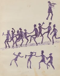 Lidé z Kwatkwatu - (Opilí nadšenci) Skicář hlavně o aktivitách domorodců a bělochů